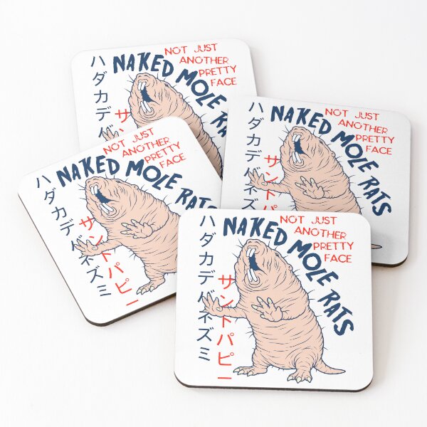 Item preview, Naked Mole Rats - Not Just Another Pretty Face designed and sold by darklordpug.