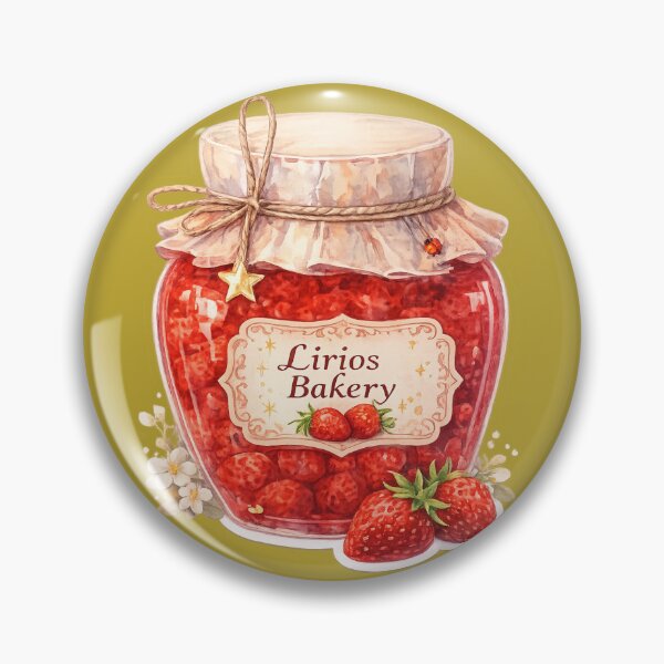 Item preview, Strawberry jam from Lírios Bakery designed and sold by LiriosLand.