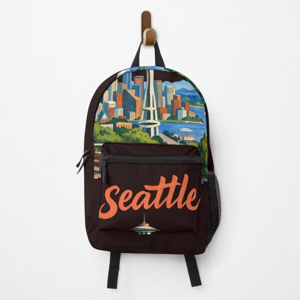 Artikelvorschau, Skyline von Seattle, Washington entworfen und verkauft von Fastokart.