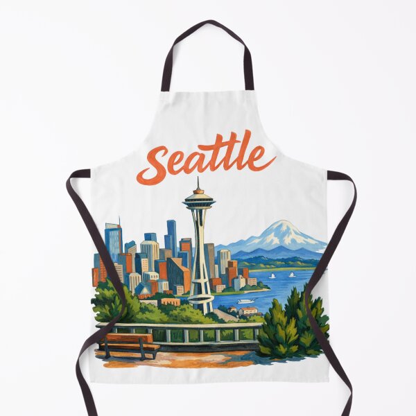 Item preview, Seattle Washington Skyline designed and sold by Fastokart.