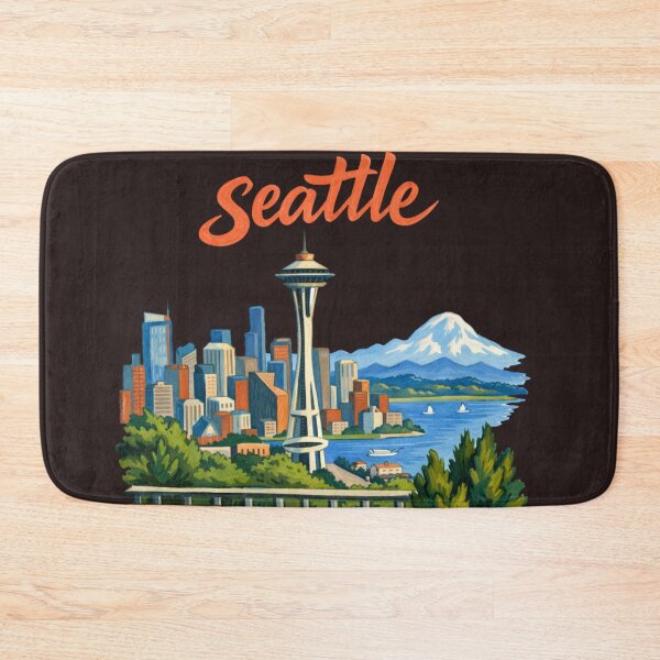Item preview, Seattle Washington Skyline designed and sold by Fastokart.