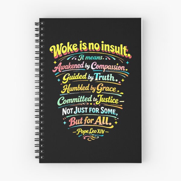 Item preview, Woke Is No Insult. It Means Awakened by Compassion, Guided by Truth, Humbled by Grace, Committed to Justice. Not Just for Some, But for All designed and sold by sawczy-shop.