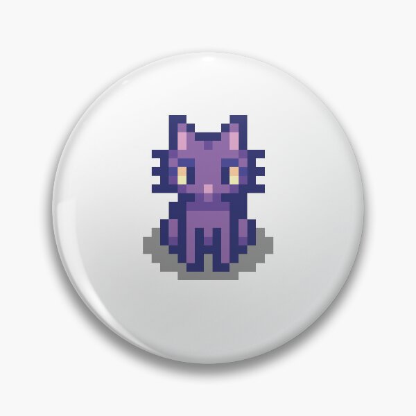 Item preview, Stardew Valley stickers, cat pets designed and sold by ThinaArte.