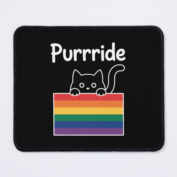 Item preview, LGBTQA+ Ally Cat Pride Flag designed and sold by dischodetino.