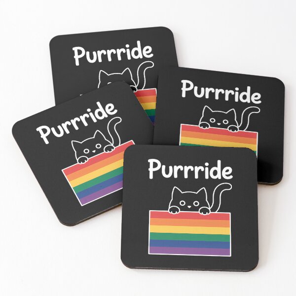 Item preview, LGBTQA+ Ally Cat Pride Flag designed and sold by dischodetino.