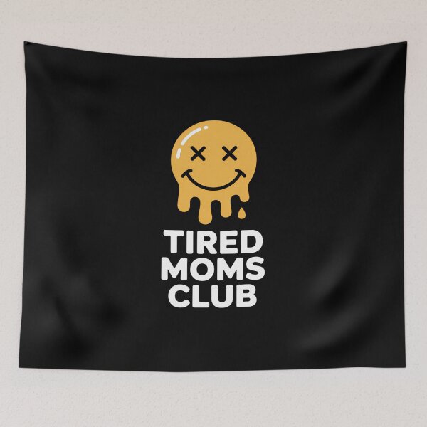 Item preview, Tired Moms Smile Face Cute designed and sold by dischodetino.