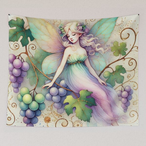 Item preview, Enchanted Vineyard Fairy designed and sold by Dream Bloom Gallery.