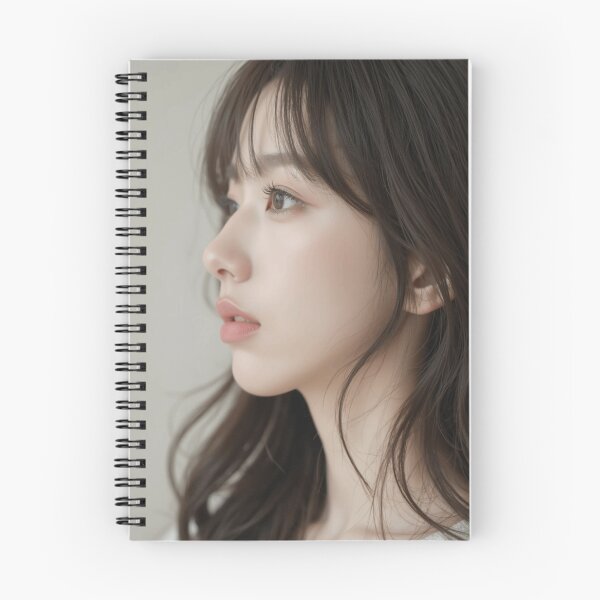 Item preview, Elegant Side Profile Portrait with Soft Transparent Light designed and sold by SEIMEI2025.