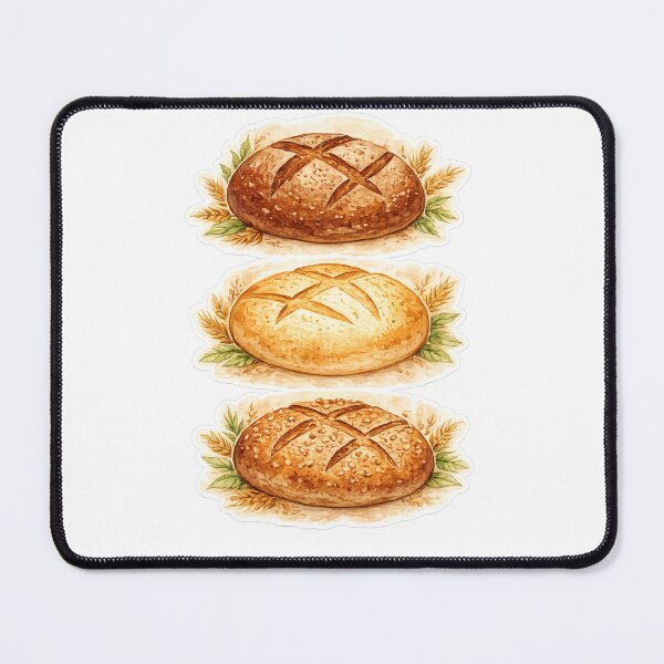 Item preview, trio of homemade breads designed and sold by LiriosLand.