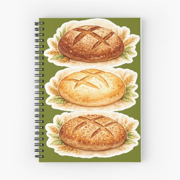 Item preview, trio of homemade breads designed and sold by LiriosLand.