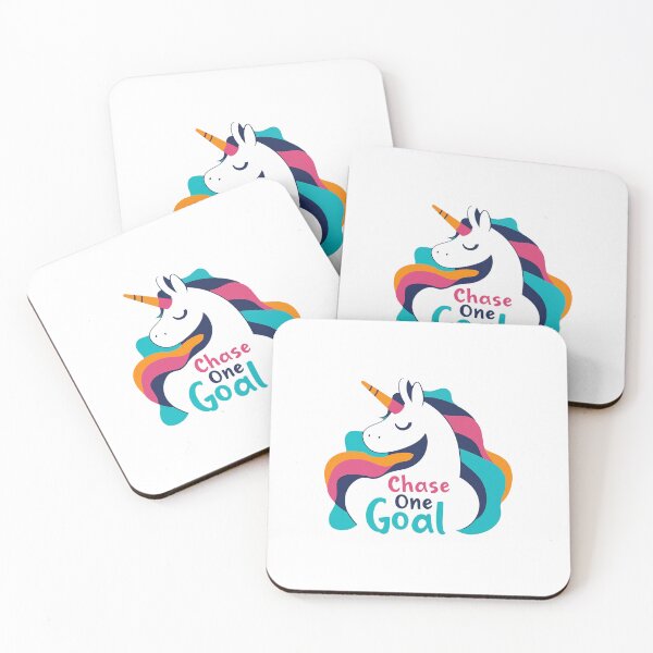 Item preview, Unicorn Motivation Chase One Goal Positive Mindset designed and sold by FWLKIT.