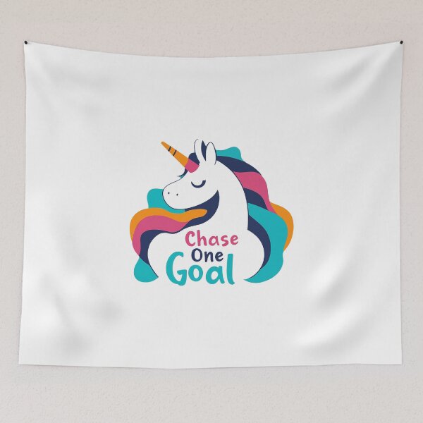 Item preview, Unicorn Motivation Chase One Goal Positive Mindset designed and sold by FWLKIT.