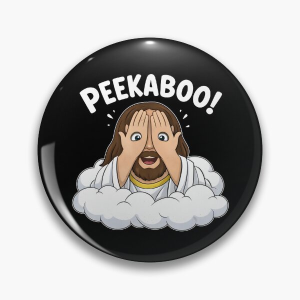 Item preview, Peekaboo Jesus designed and sold by Monstromeu.