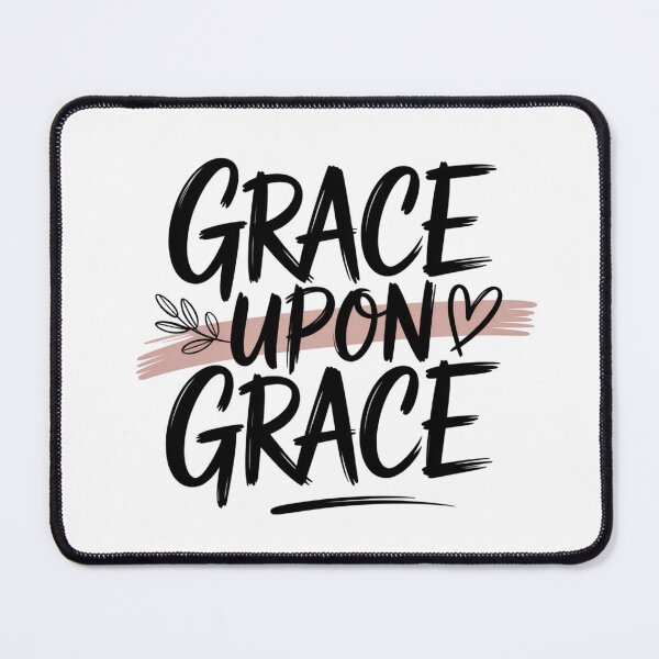 Item preview, Grace Upon Grace Elegant Hand Lettered Art designed and sold by IslandTyped.