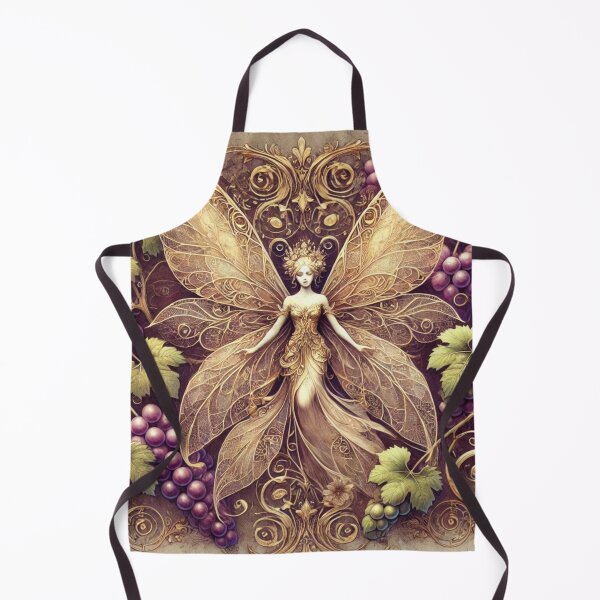 Item preview, Golden Vineyard Fairy Art Nouveau designed and sold by Oonward2021.