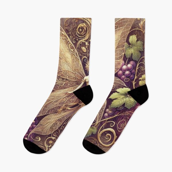 Item preview, Golden Vineyard Fairy Art Nouveau designed and sold by Oonward2021.