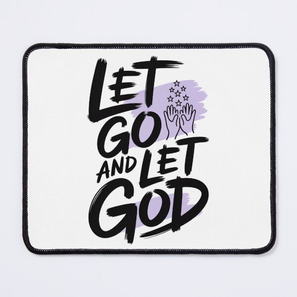 Item preview, Let Go And Let God Hand Lettered Spiritual Art designed and sold by IslandTyped.