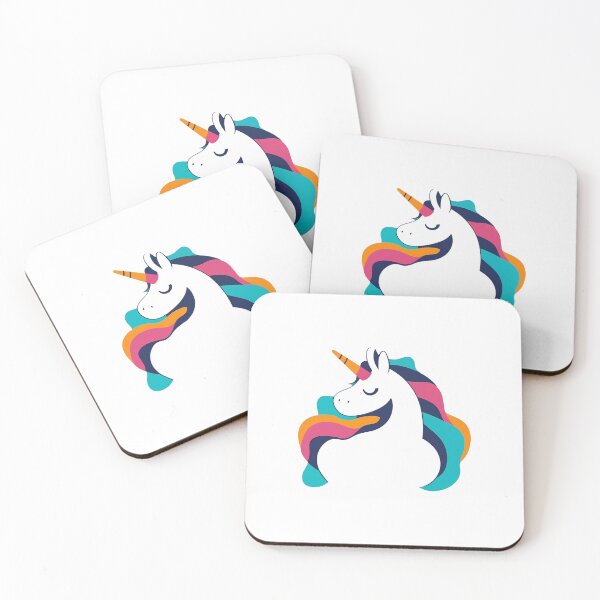 Item preview, Unicorn Colorful Mane Calm Aesthetic designed and sold by FWLKIT.
