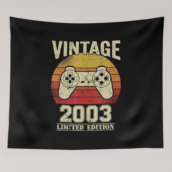 Item preview, Vintage 2003 Retro Gamer Controller Birthday designed and sold by FGTV2021.