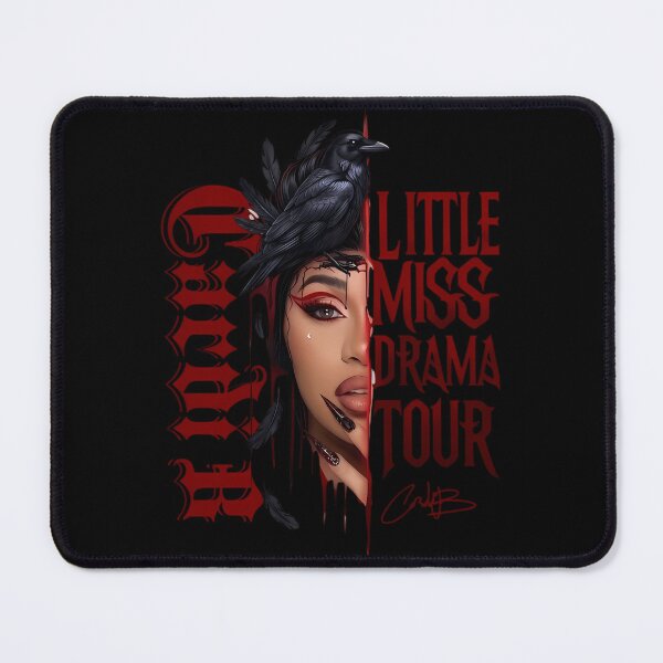 Item preview, Cardi B Little Miss Drama Gothic Raven designed and sold by jattart.