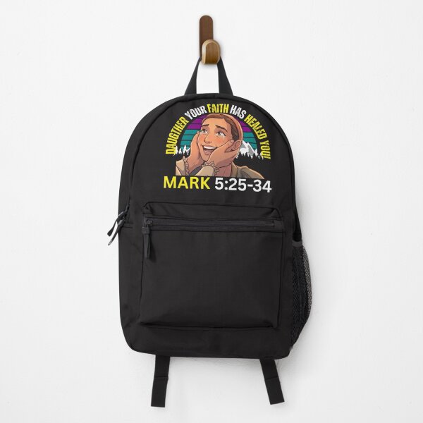Item preview, JESUS HEALED BLEEDIG WOMAN | Mark 5:25–34 designed and sold by UnboundFull.
