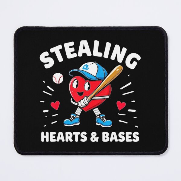 Item preview, Stealing Hearts Baseball Valentine Cute Cartoon designed and sold by miaa-artistshop.