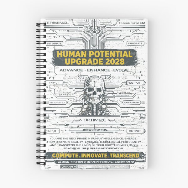 Item preview, Cyberpunk Skull Tech Upgrade T-Shirt designed and sold by Matinez Pink.