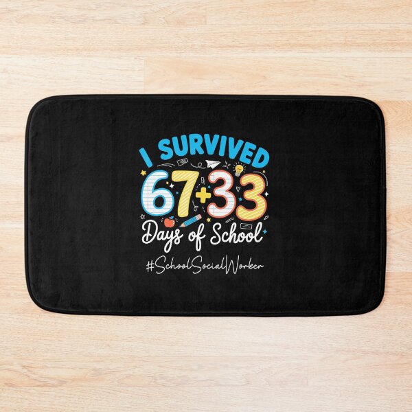 Item preview, I Survived 67 of 33 Days of School Funny Teacher  designed and sold by gladysenglish.