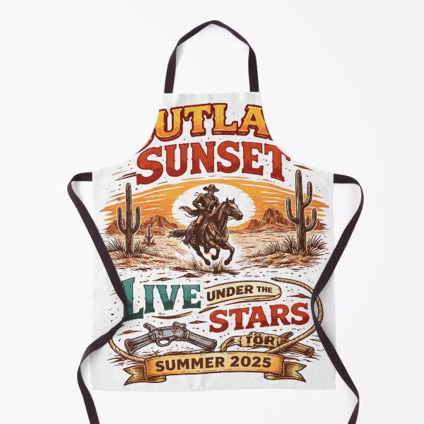 Item preview, Outlaw Sunset Live Under Stars designed and sold by Matinez Pink.