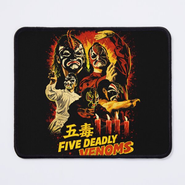 Item preview, Five Deadly Venoms - Vintage Martial Arts Cult Classic designed and sold by Realmendesign.