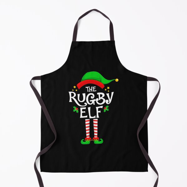 Item preview, Rugby Elf Christmas Funny Holiday Matching designed and sold by GabrieSketcham.