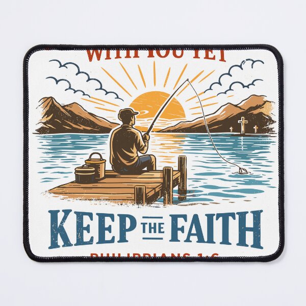 Item preview, Faithful Fishing Philippians T-Shirt designed and sold by Matinez Pink.