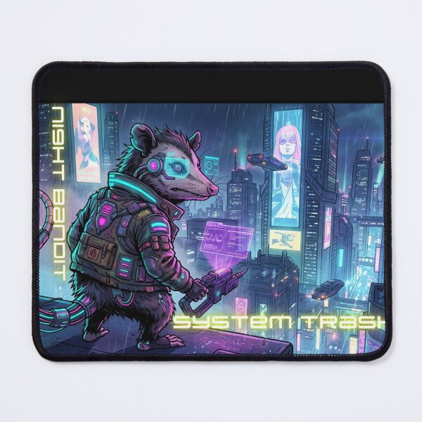 Item preview, Tlacuache Cyberpunk-System Trash and Night bandit designed and sold by LosBasuritas.