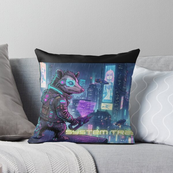 Item preview, Tlacuache Cyberpunk-System Trash and Night bandit designed and sold by LosBasuritas.