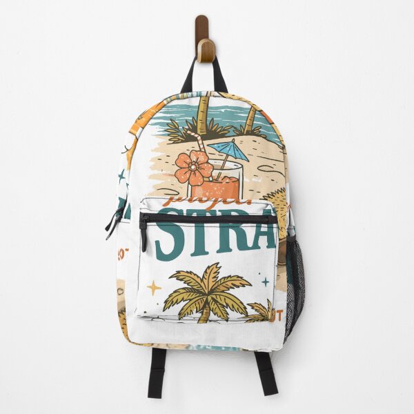 Item preview, Straw Hat Beach Sunset T-Shirt designed and sold by Matinez Pink.