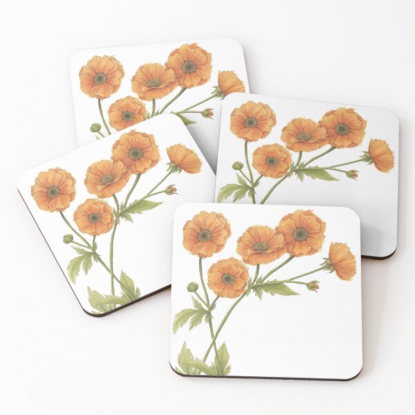Item preview, Orange Flowers designed and sold by NaughtyFlorals.