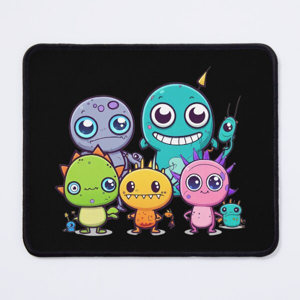 Item preview, Monsters Gang - Funny Cartoon Characters designed and sold by Radhestore.
