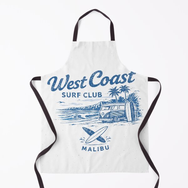 Item preview, West Coast Surf Club Malibu T-Shirt designed and sold by Matinez Pink.