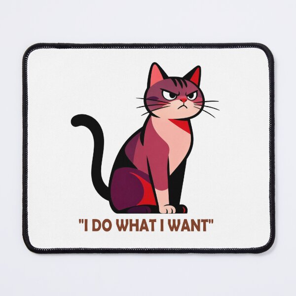 Item preview, Cat Without Rules I Do What I Want designed and sold by DetalleXL.