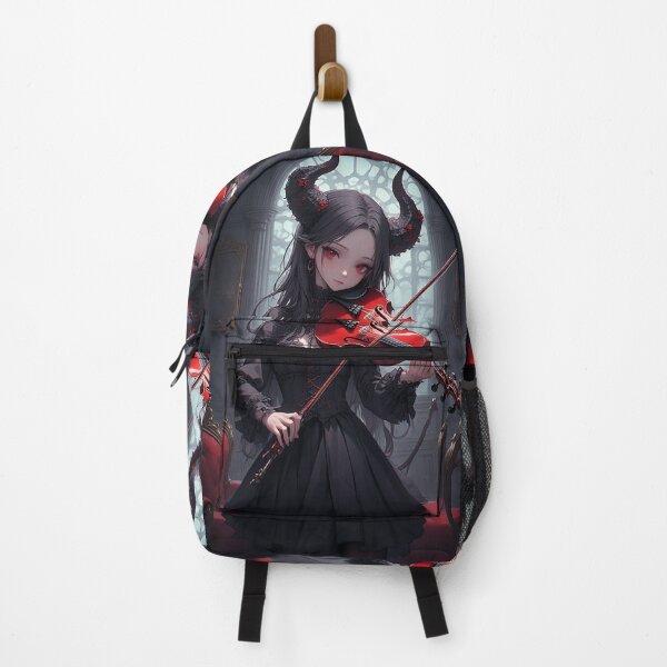 Item preview, Gothic demon girl with violin designed and sold by ArtsJulian.
