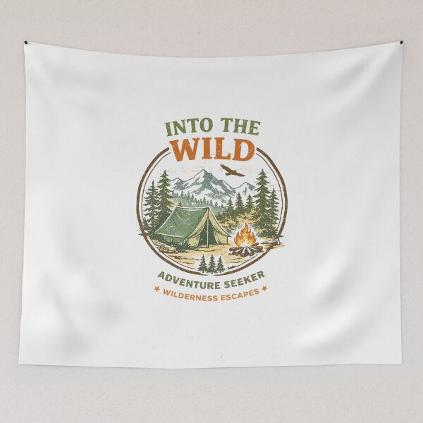 Item preview, Into the Wild Adventure T-Shirt designed and sold by Matinez Pink.