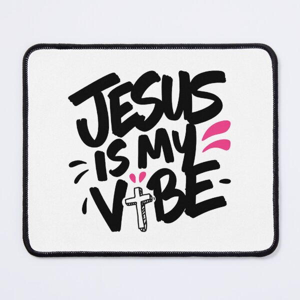 Item preview, Jesus Is My Vibe Hand Lettered Faith Art designed and sold by IslandTyped.