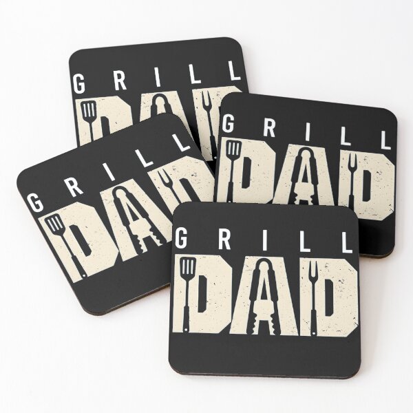 Item preview, Grill Dad BBQ Master Father's Day Vintage Typography designed and sold by haitrieuic96.