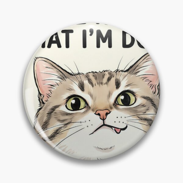 Item preview, Confused Cat I Have No Idea designed and sold by DetalleXL.