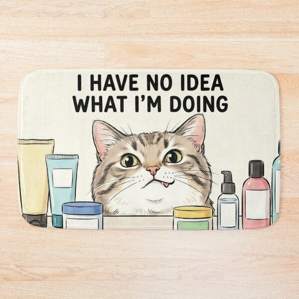 Item preview, Confused Cat I Have No Idea designed and sold by DetalleXL.