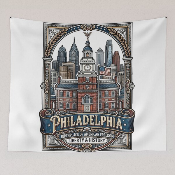 Item preview, PHILADELPHIA, BIRTHPLACE OF AMERICAN FREEDOM designed and sold by likbatonboot.