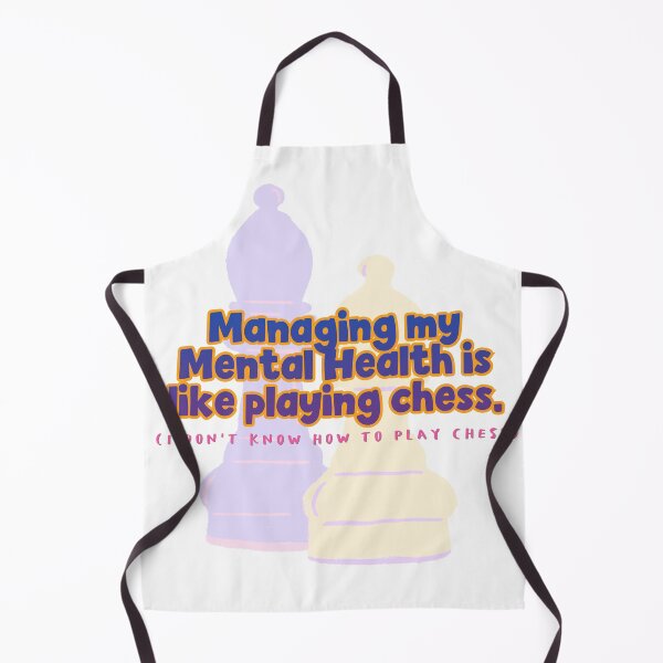 Item preview, Mental Health Chess designed and sold by Bratty Inner Child.