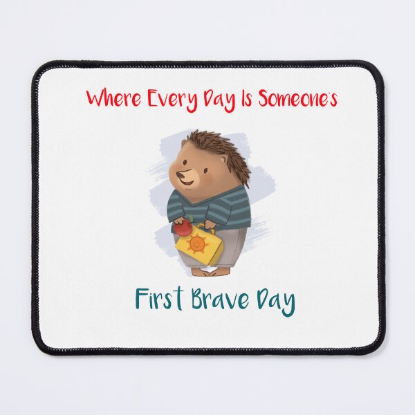 Item preview, First Brave Day Shirt Kindergarten Teacher Gift Inspirational Teacher designed and sold by DesignbyAACreations .