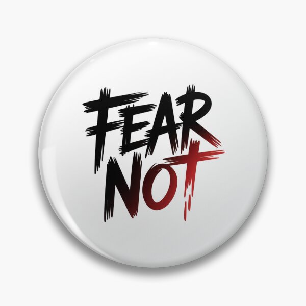 Item preview, Fear Not Bold Christian Streetwear Art designed and sold by IslandTyped.