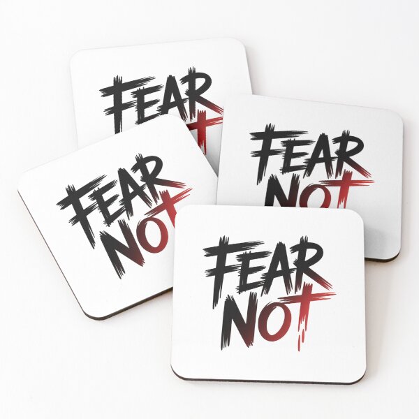 Item preview, Fear Not Bold Christian Streetwear Art designed and sold by IslandTyped.